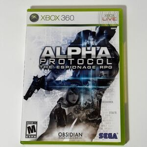 Alpha Protocol The Espionage RPG Xbox 360 Game 17+